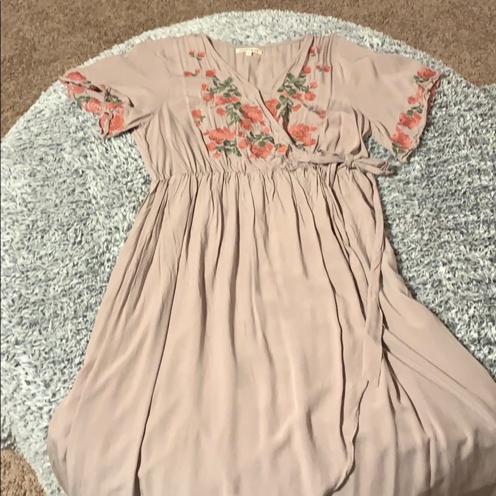 High Low Floral Dress